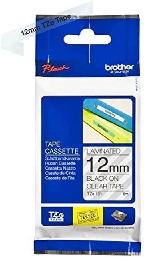 Brother PT-H105 Beschriftungsgerät (für 3,5 bis 12 mm breite TZE-Schriftbänder, bis zu 20 mm/Sek. Dr