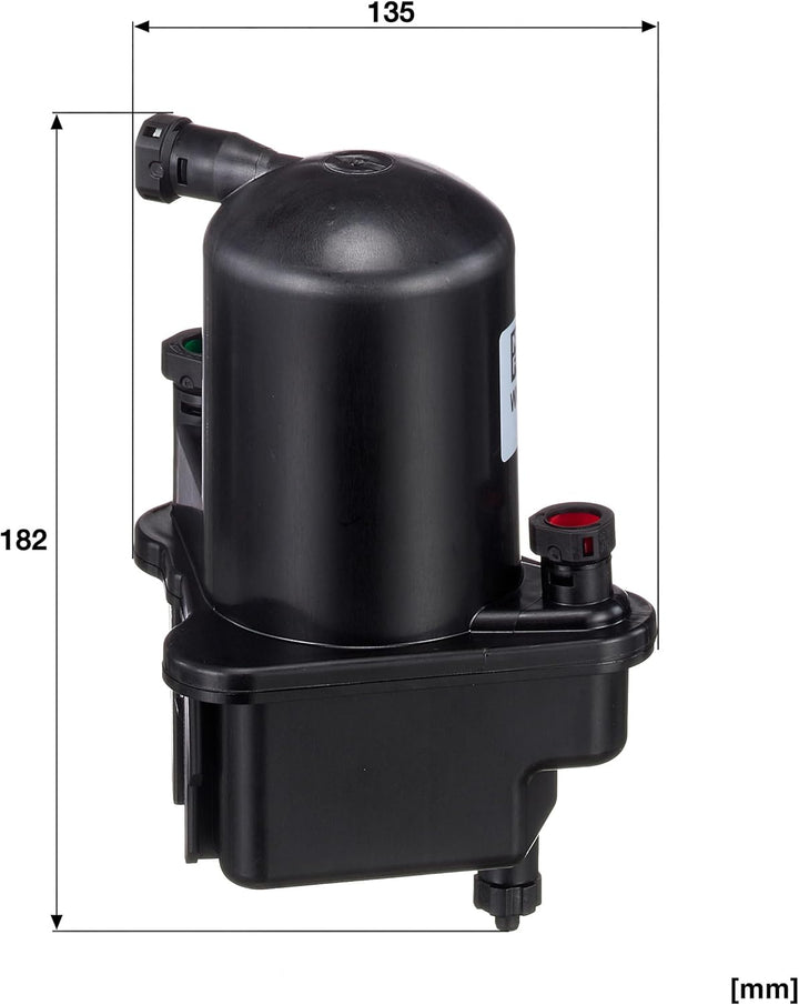 MANN-FILTER WK 939/3 Kraftstoffwechselfilter – Für PKW