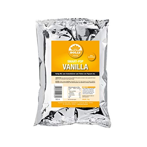 Popcorn Zucker Vanille Fertig Mix Smart Pop 1 kg Beutel Zuckerwatte Backen