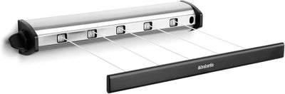 Brabantia Herausziehbare Wäscheleinen/Stainless Steel