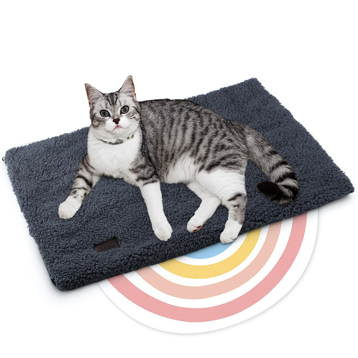 Mora Pets Selbstheizende Katzendecke für Katze Selbstwärmend Decke Katze Kissen Heizdecke für Katze
