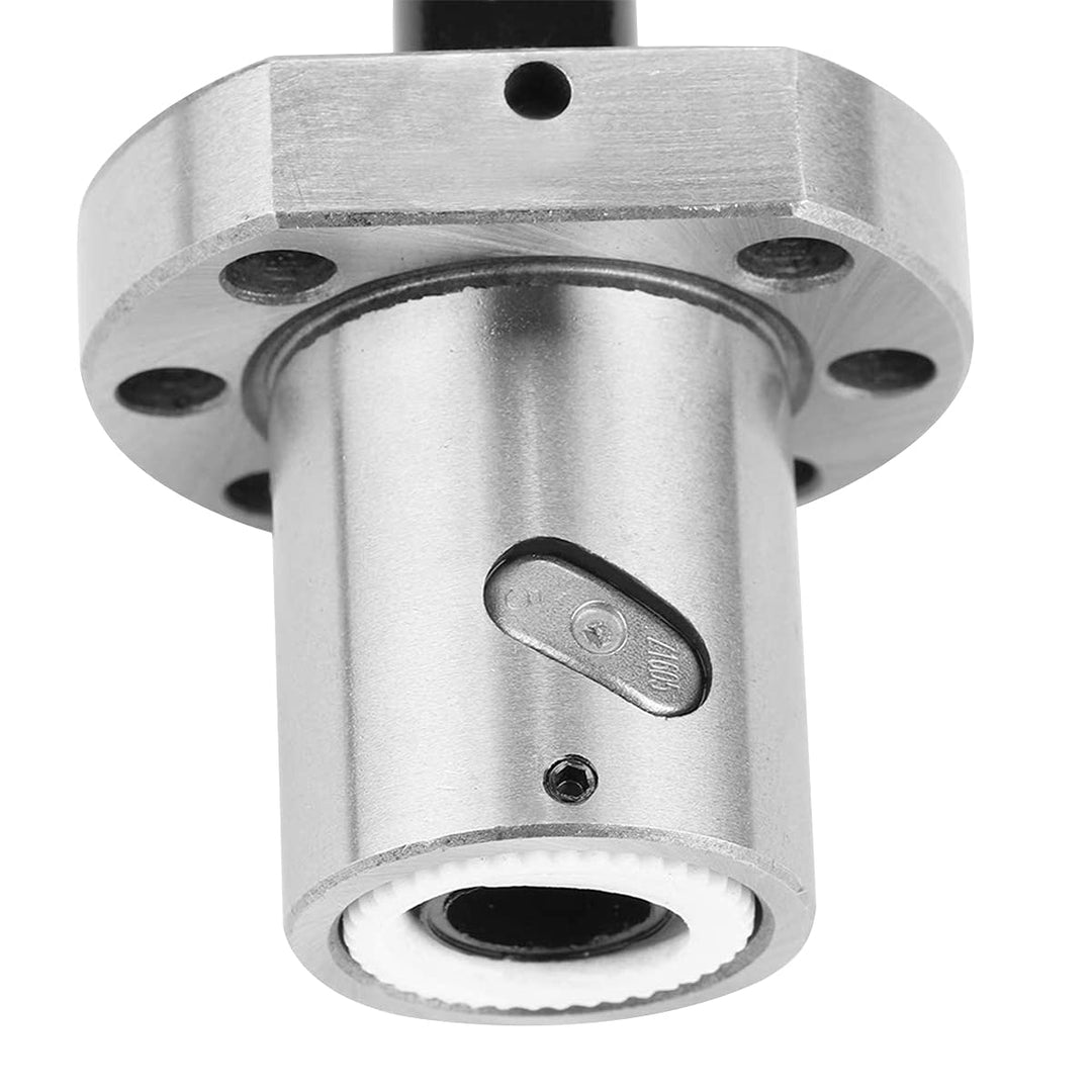 CNCYEAH SFU1204 Kugelumlaufspindel 500mm, Gewindespindel Edelstahl Rolled Ballscrew-spielfreie Balls