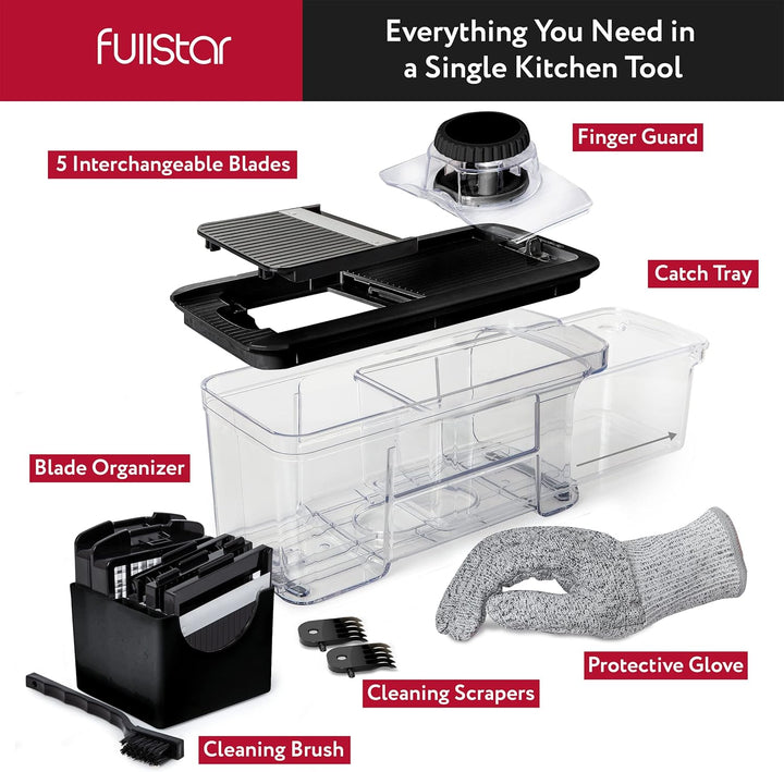 Gemüseschneider Mandoline Gemüsehobel - Gemüse Schneider Gurkenhobel Zwiebelschneider Kartoffelschne