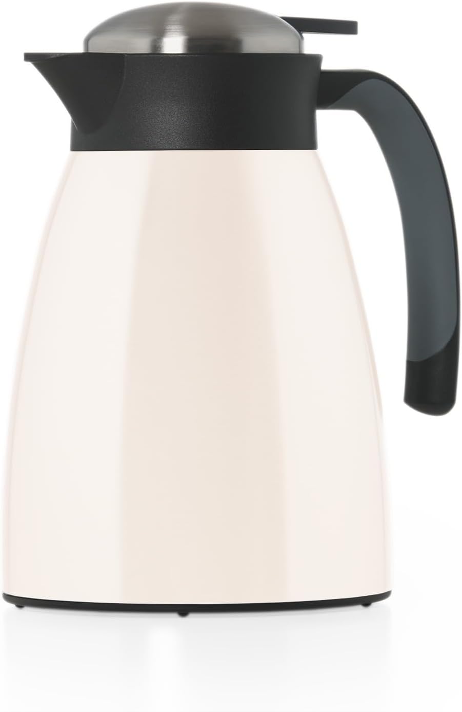 Blumtal Thermoskanne 1l - BPA-freie Teekanne mit Quick Tip Verschluss - auslaufsichere Kaffeekanne T