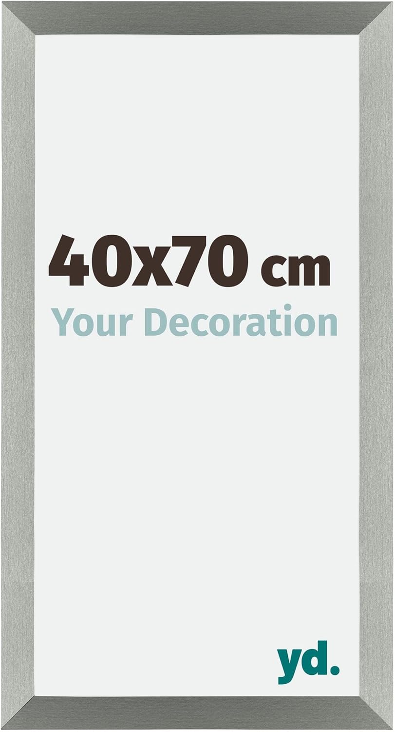 yd. Your Decoration - Bilderrahmen 40x70 cm - Bilderrahmen aus MDF mit Acrylglas - Antireflex - Ausg