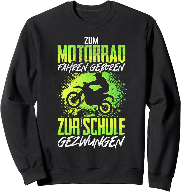 Motorcross Dirt Bike Spruch Enduro Motorrad Motocross Kinder Sweatshirt