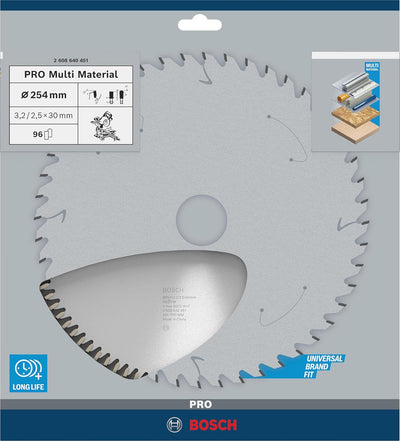 Bosch Accessories Bosch Professional 1x Kreissägeblatt Multi Material (für Multimaterial, Sägeblatt