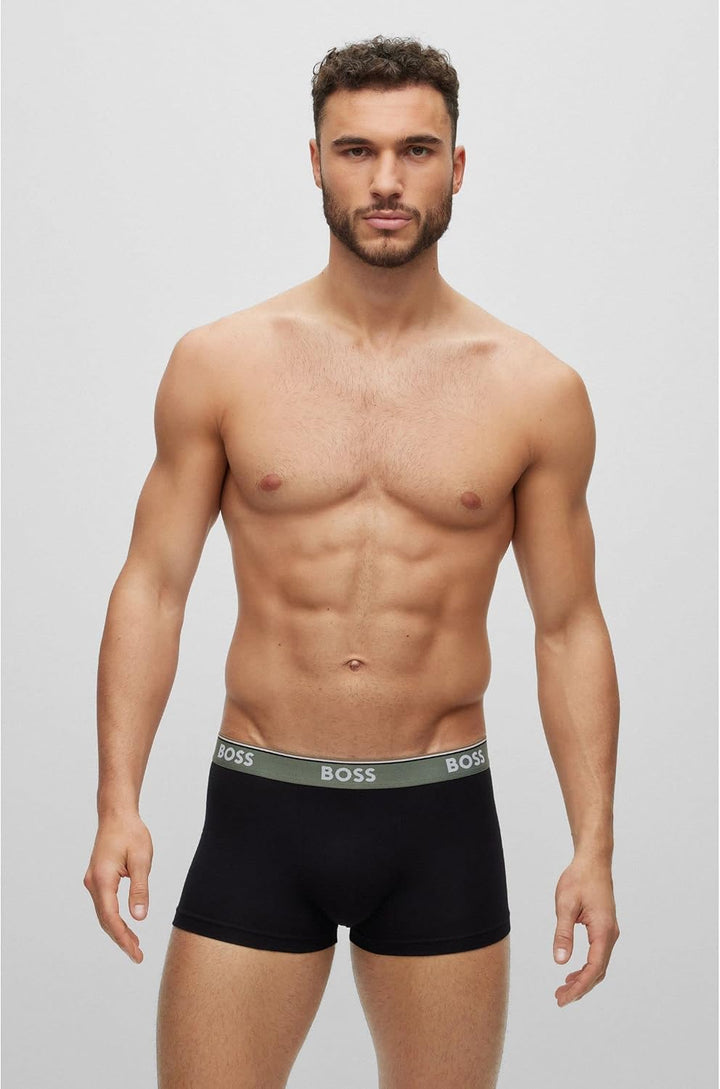 BOSS Herren Trunk, 3er Pack Power S Open Miscellaneous981, S Open Miscellaneous981