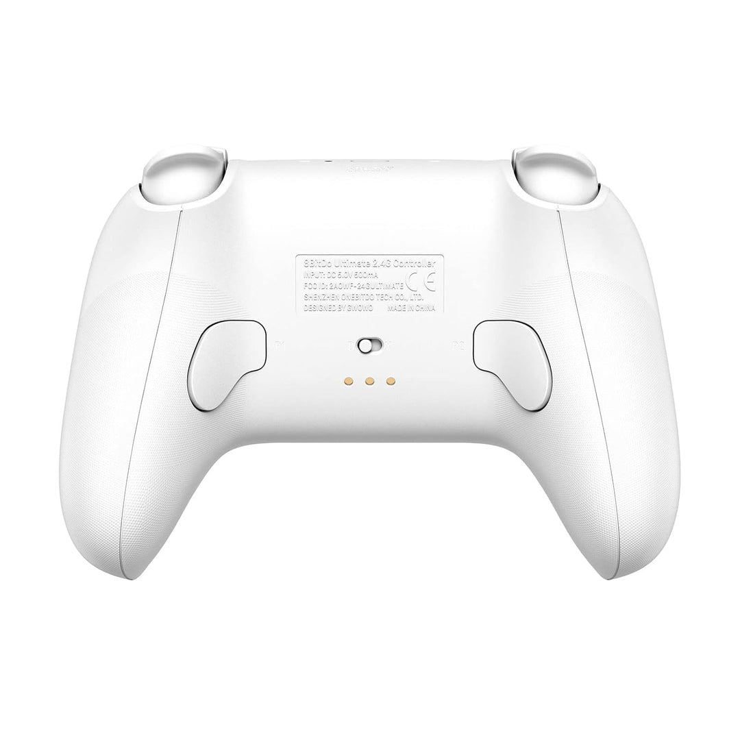 8BitDo Ultimate Controller mit Ladestation 2,4 g für Windows, Android und iOS 16.3+ - Weiss