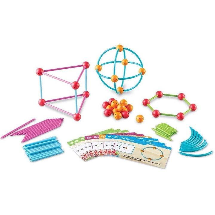 Learning Resources Dive into Shapes! Geometrieset zum Bilden von Formen rund um das Thema Meer