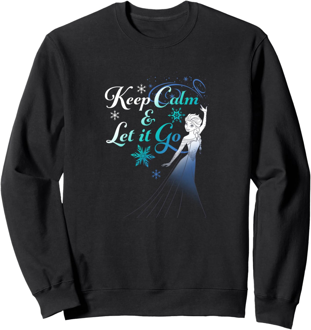 Disney Frozen Elsa Keep Calm & Let It Go Sweatshirt