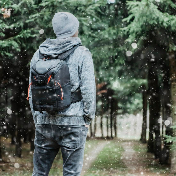 Hama Kamerarucksack für DSLR Kamera und Ausrüstung (Fotorucksack, 15 L, Schnellzugriff, Tabletfach,
