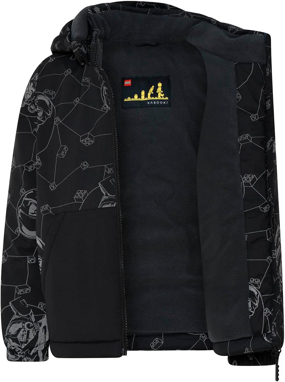 LEGO Unisex Kinder Jacke 104 Schwarz, 104 Schwarz