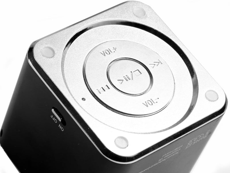 MusicMan TXX3527 Mini Soundstation (MP3 Player, Stereo Lautsprecher, Line In Funktion, SD/microSD Ka