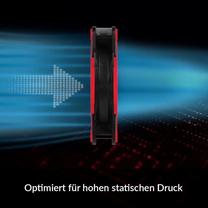 ARCTIC BioniX P140 - PC Lüfter, 140 mm Gaming Gehäuselüfter, PWM PST-Sharing-Funktion, Optimiert für