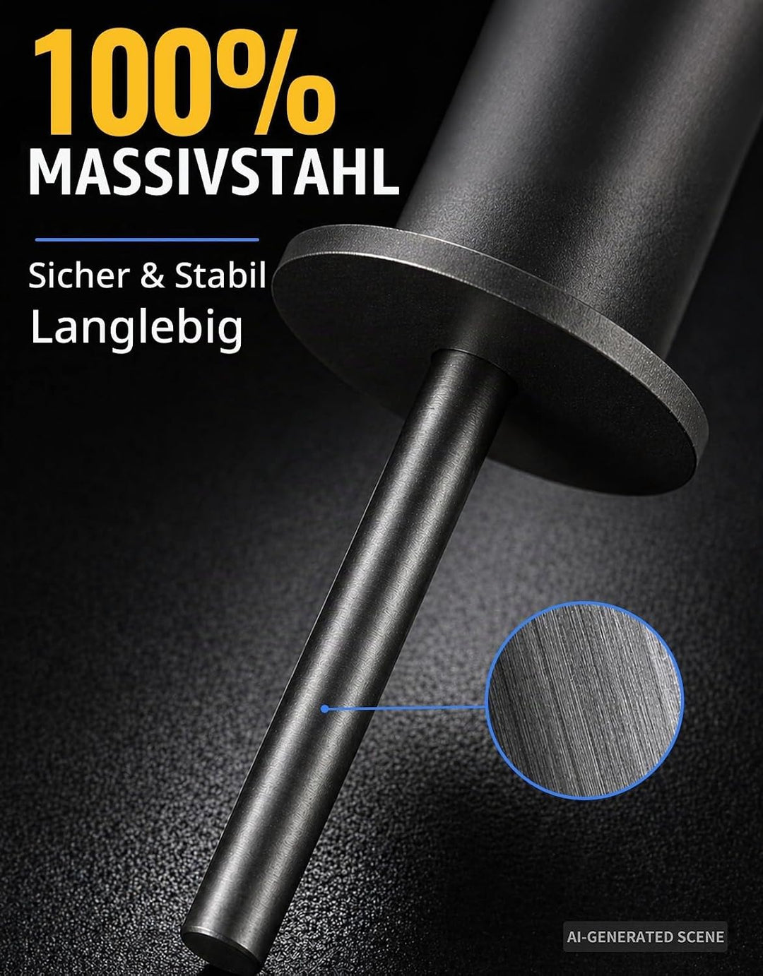 8/10 mm Gewichtsstapel Pin, Gym Pin mit Federclip Klemme, Gewichtsstapel Extender Pin für Kraftstati