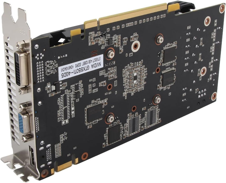 VBESTLIFE GTX550Ti-Grafikkarte, 4 GB 128 BIT GDDR5 3400 MHz Desktop-Computer-Gaming-Grafikkarte, PCI