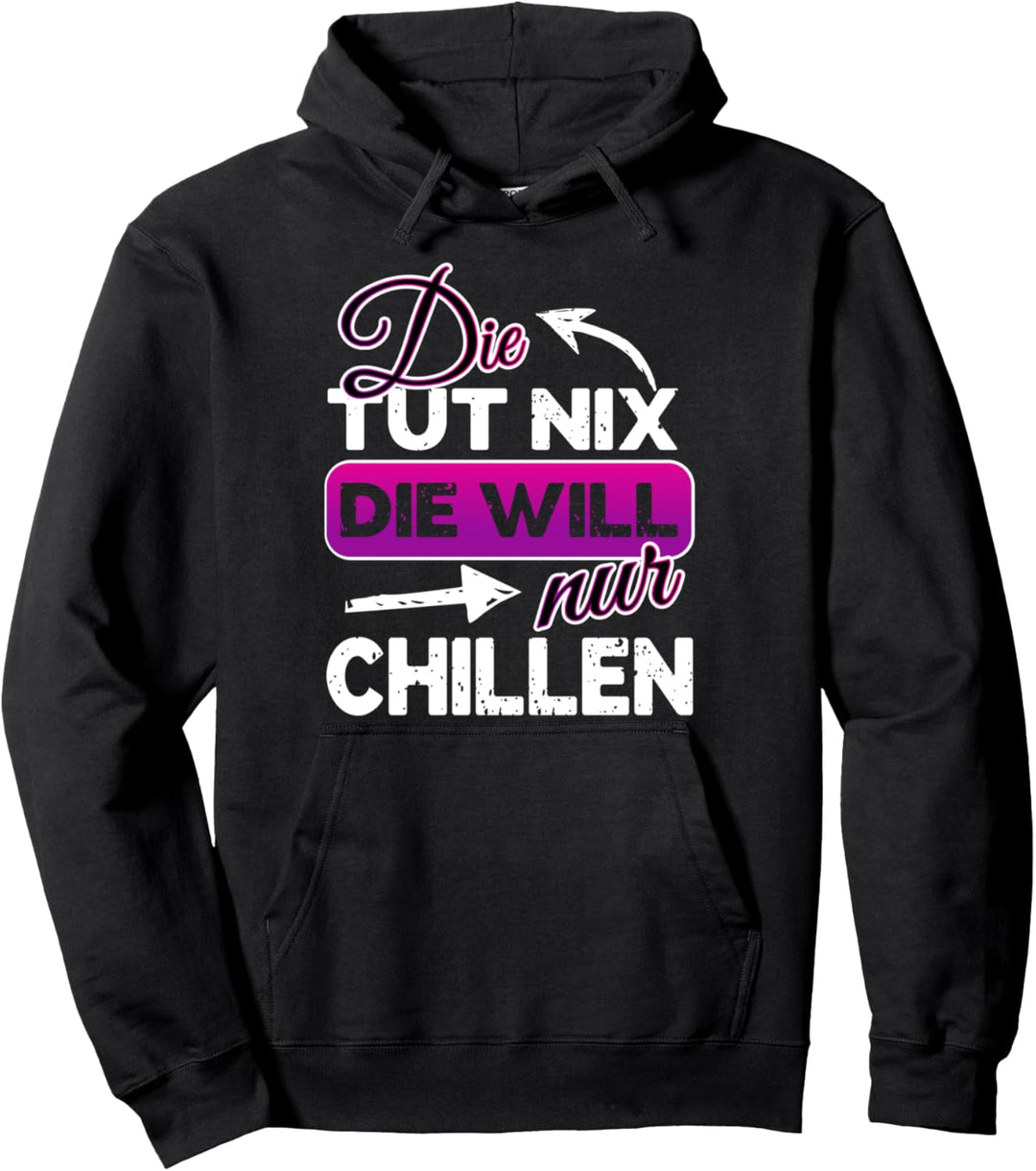 lustiges Chillershirt Geschenk für Teenager Mädchen Pullover Hoodie