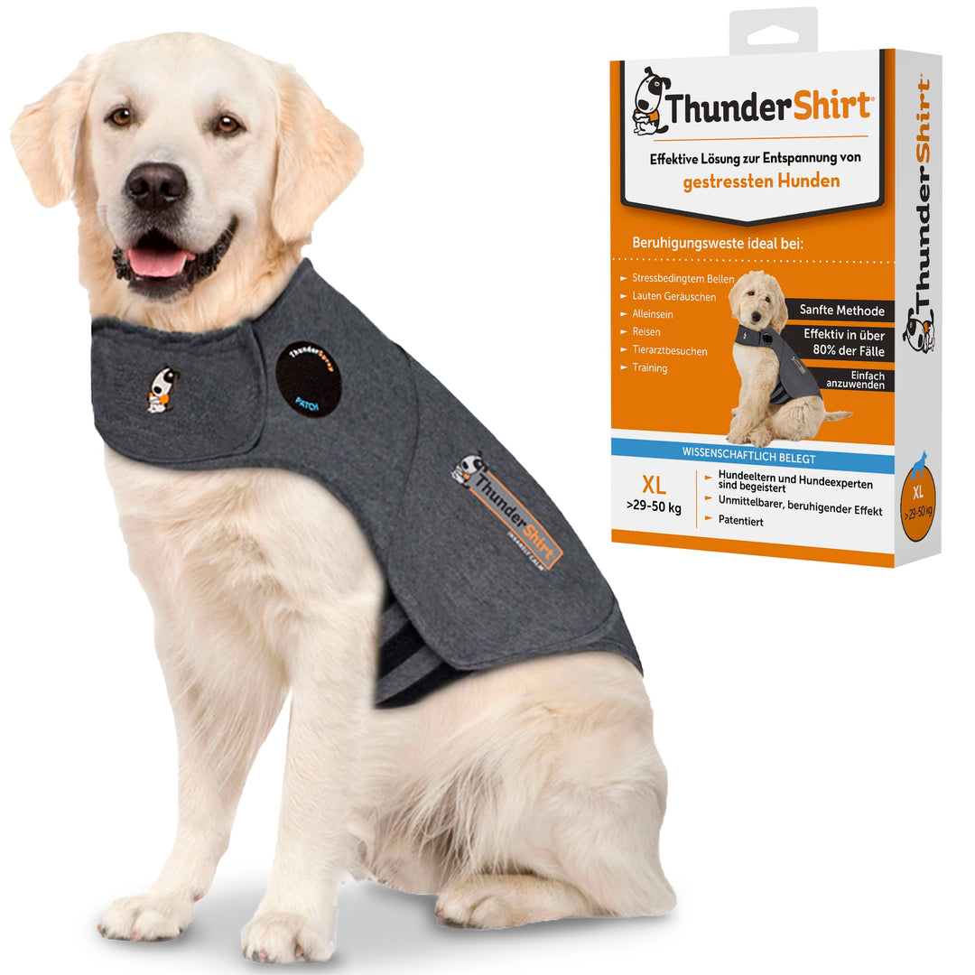 Thundershirt: Beruhigungsweste für Hunde - Grau - Grösse XL