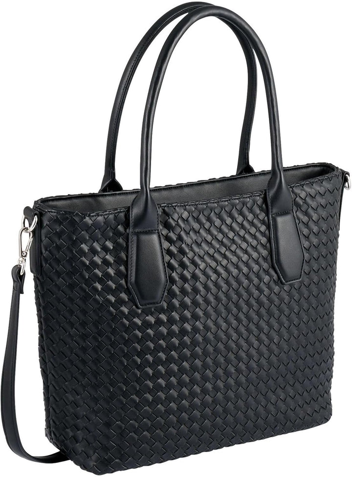 Gabor Emilia Zip Shopper Schwarz 37 x 14 x 27, Schwarz 37 x 14 x 27