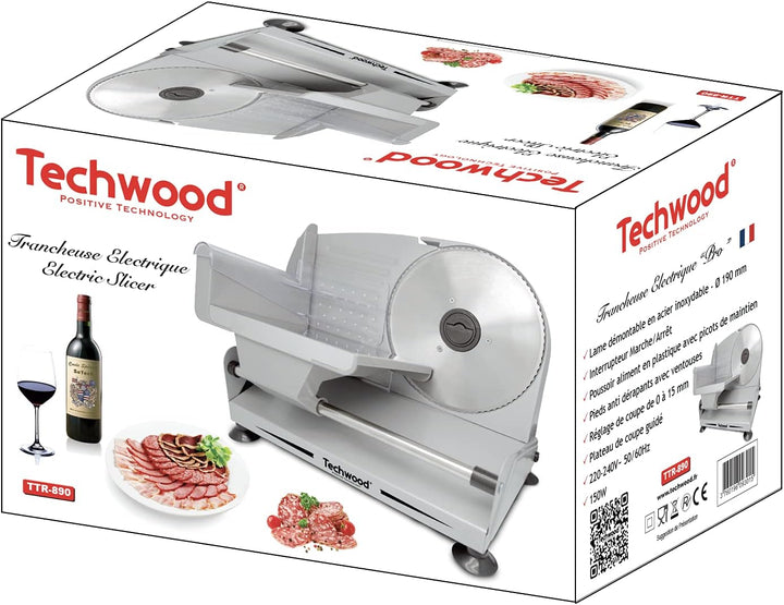 TECHWOOD ttr-890 Allesschneider ELECTRIQUE