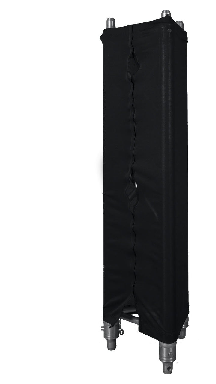 Expand Trusscover, Traversenhusse 1m Schwarz Klettverschluss - Verkleidung F33 und F34 Truss - B1 -