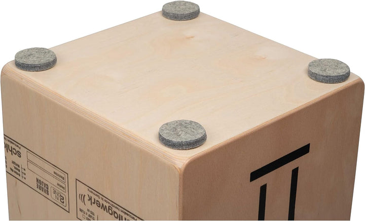 Schlagwerk 2inOne CP 404 Cajon large Holz Trommel Nature H 49cm Single, Nature H 49cm Single