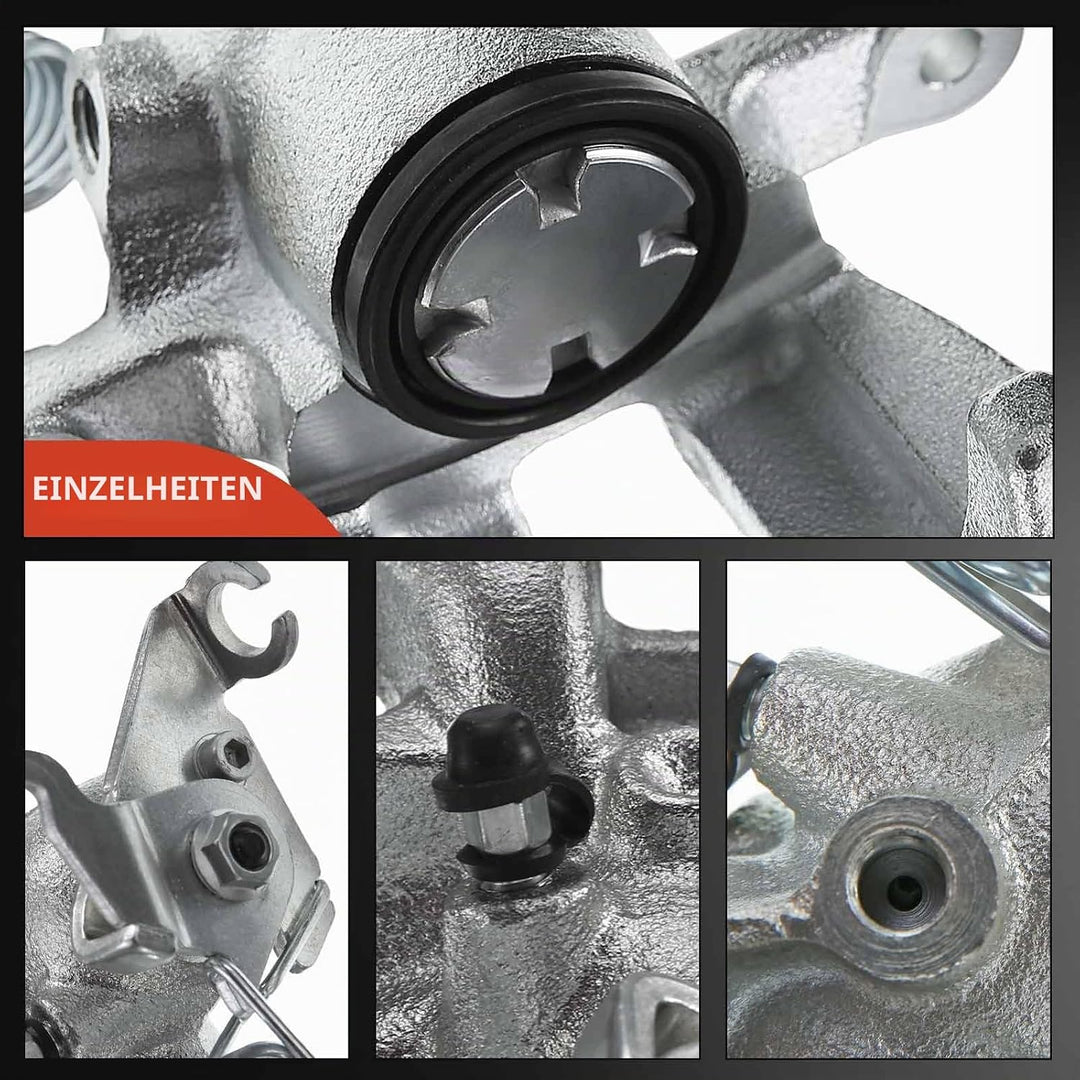 Frankberg 2x Bremssattel Bremszange Hinten Kompatibel mit Colt CZC Cabriolet RG 2006-2008 Colt VI Z3