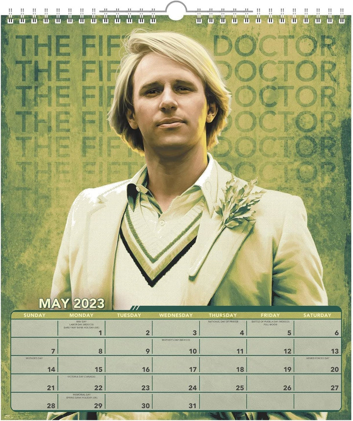 Day Dream Calendars DDSE652823 Doctor Who Monatskalender, Sonderausgabe, 16 Monate, 33 x 38 cm Docto