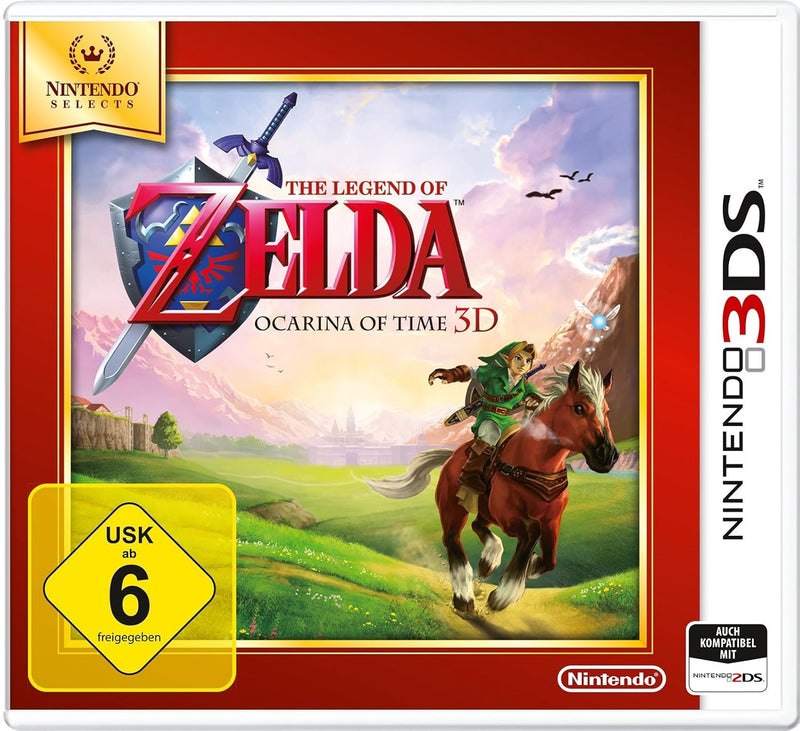 The Legend of Zelda: Ocarina of Time 3D - Nintendo Selects - [3DS], The Legend of Zelda: Ocarina of