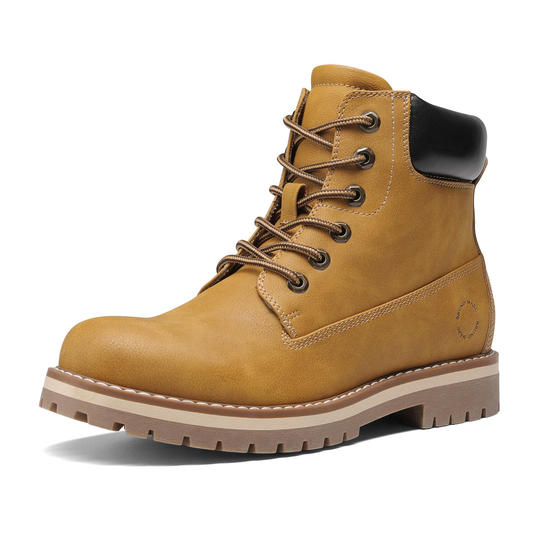 Bruno Marc Winterschuhe Herren Winterstiefel Jungs Warm Gefüttert Schneestiefeletten Kurzschaft Arbe