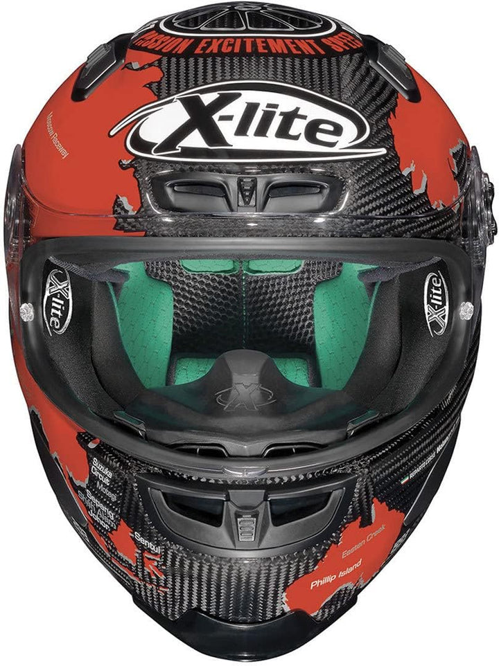 X-Lite X-803 Ultra Carbon Checa Integralhelm L (60)