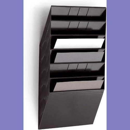 Durable Prospektspenderset Querformat Flexiboxx 6 A4, 1 Set, schwarz, 1709785060 Schwarz Querformat,