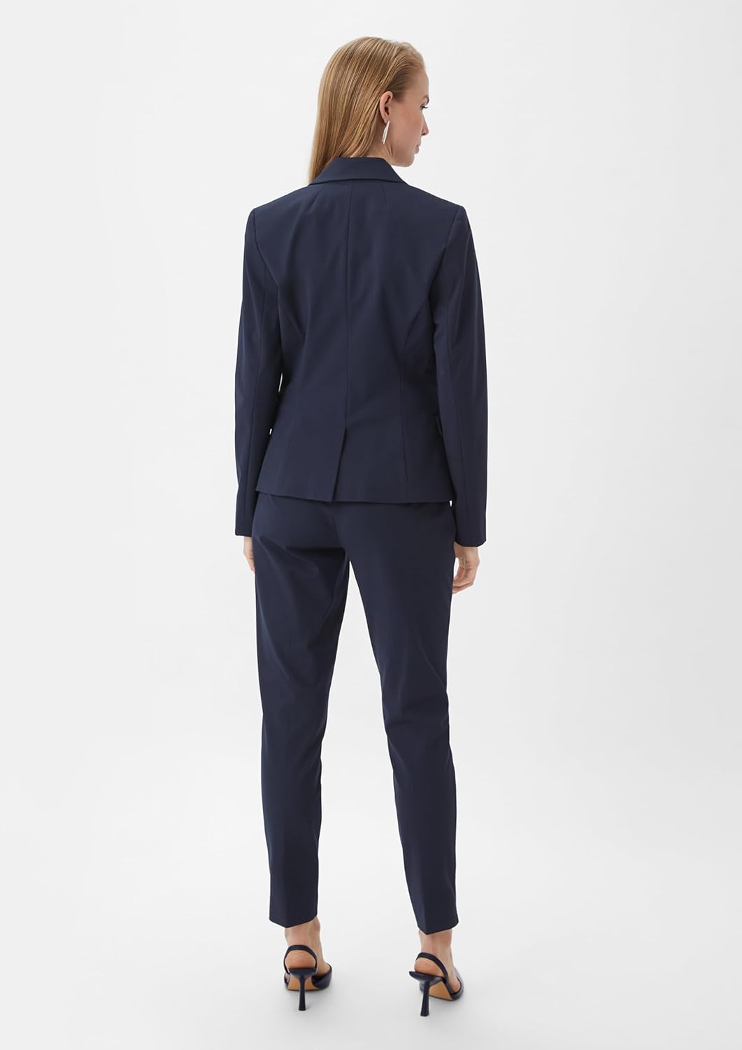 comma Taillierter Blazer aus Viskosemix, 5976