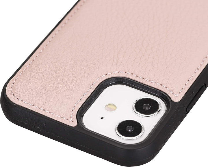 Solo Pelle Lederhülle für das iPhone 12 Mini in 5.4 Zoll Stanford Case Leder Hülle Ledertasche Backc