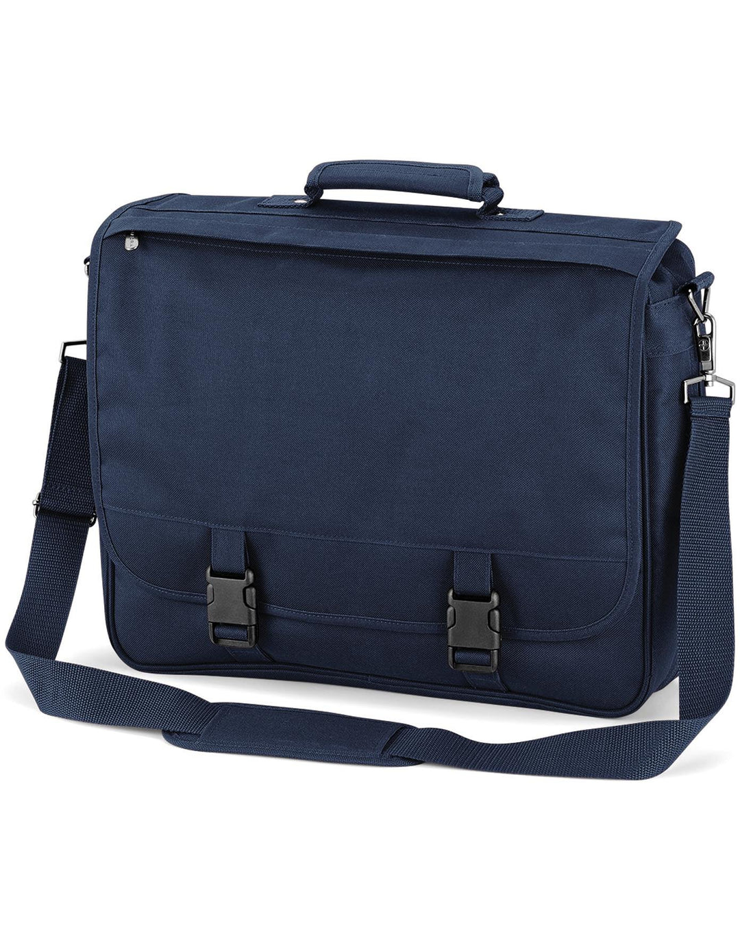 Praktische Allround Aktentasche von Quadra für Büro und Schule Navy, Navy