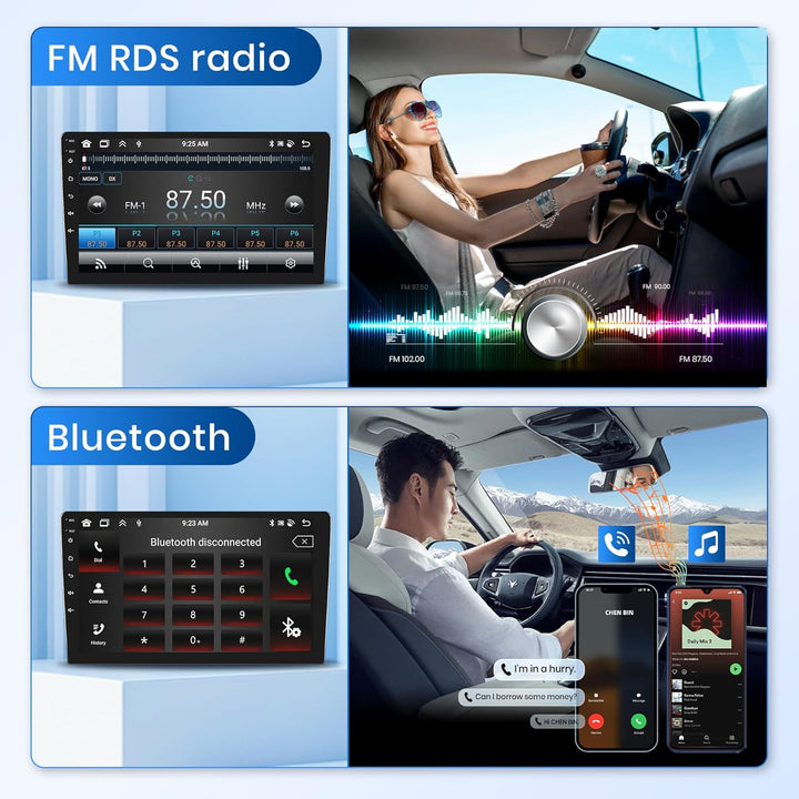 2G+64G Android Autoradio für Suzuki SX4 2006-2013 FIAT Sedici 2005-2014 mit Carplay Android Auto, Ri