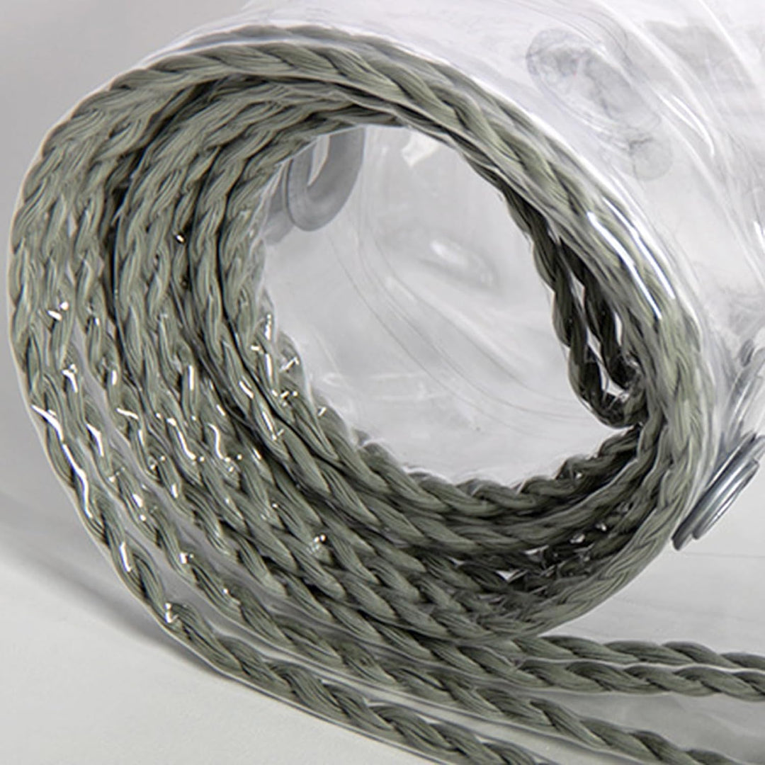 Gewächshaus Gartenmöbel Plane Transparent mit Ösen - PVC Balkon Pavillon wasserdicht Abdeckplane Fal