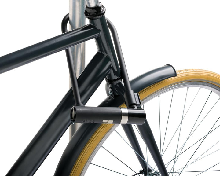 AXA Newton 230 Bügelschloss – Länge 23 cm – Bügeldurchmesser 14 mm – Sicherheitsstufe 8 – Inklusive