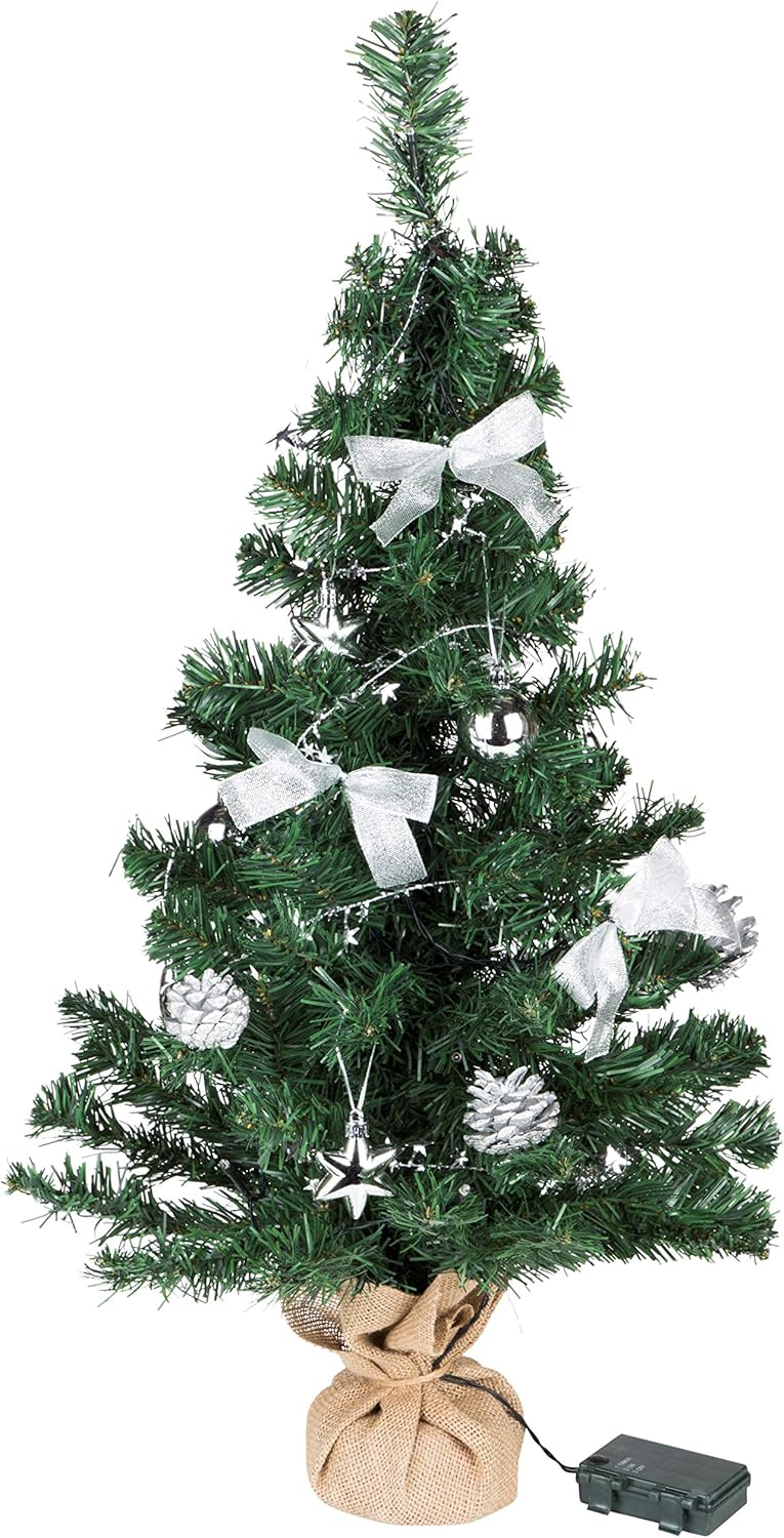 Bambelaa! Weihnachtsbaum Künstlich Mit Beleuchtung Geschmückt Tannenbaum Dekoriert Christbaum Beleuc