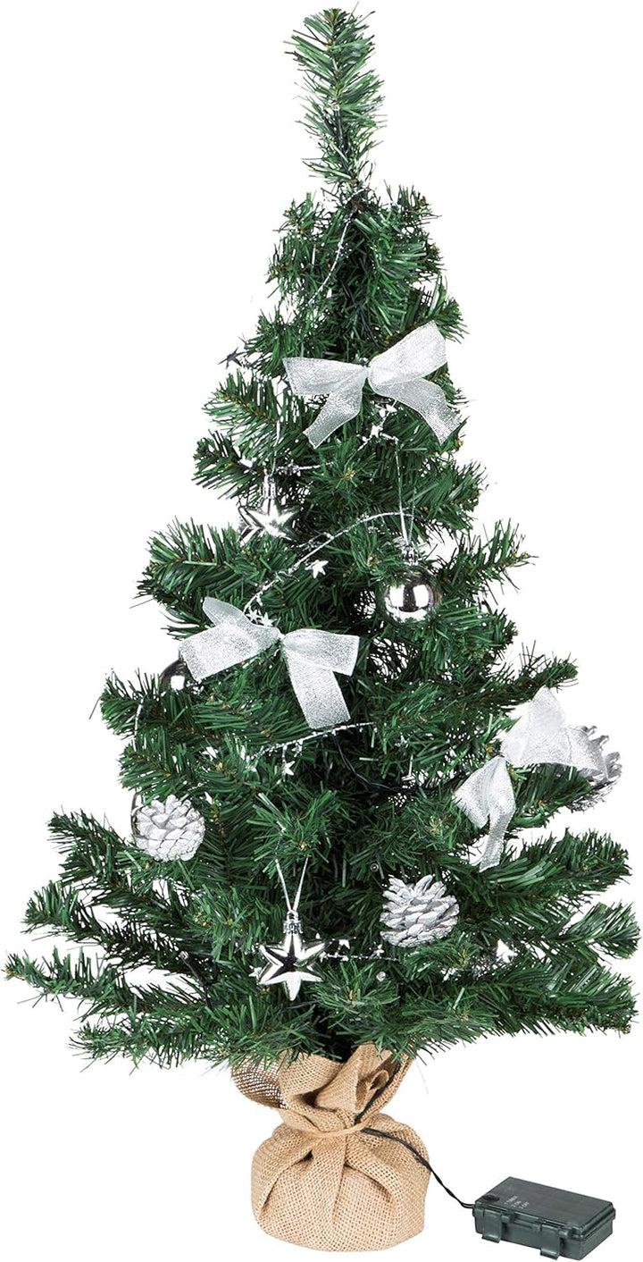 Bambelaa! Weihnachtsbaum Künstlich Mit Beleuchtung Geschmückt Tannenbaum Dekoriert Christbaum Beleuc