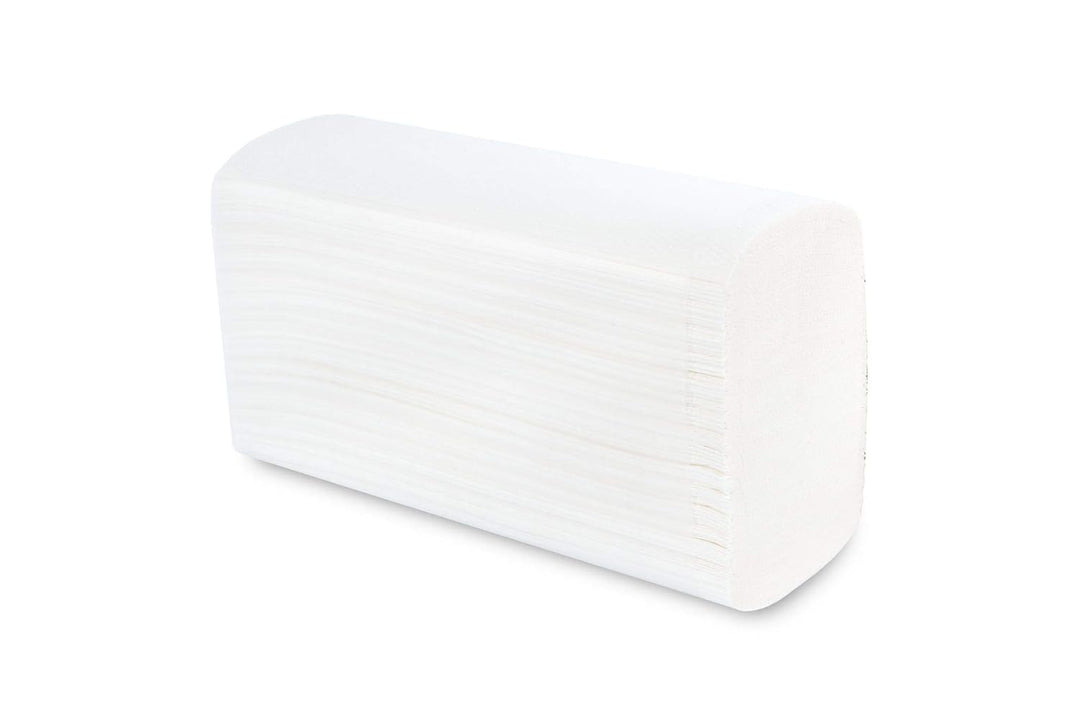 Funny Papierhandtuch, Z-Interfold, 20.6 x 24 cm, gefaltet 8,5 cm tief, 2lag, hochweiss, 3750 Blatt,