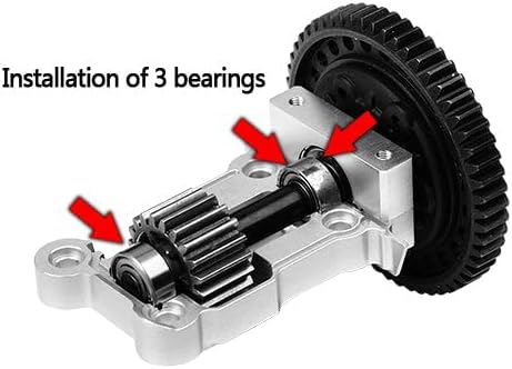 Aluminium 7075 Alloy Rear Lower Gear Cover for Traxxas 1:5 XRT 8S / X Maxx 6S / X Maxx 8S / X Maxx U