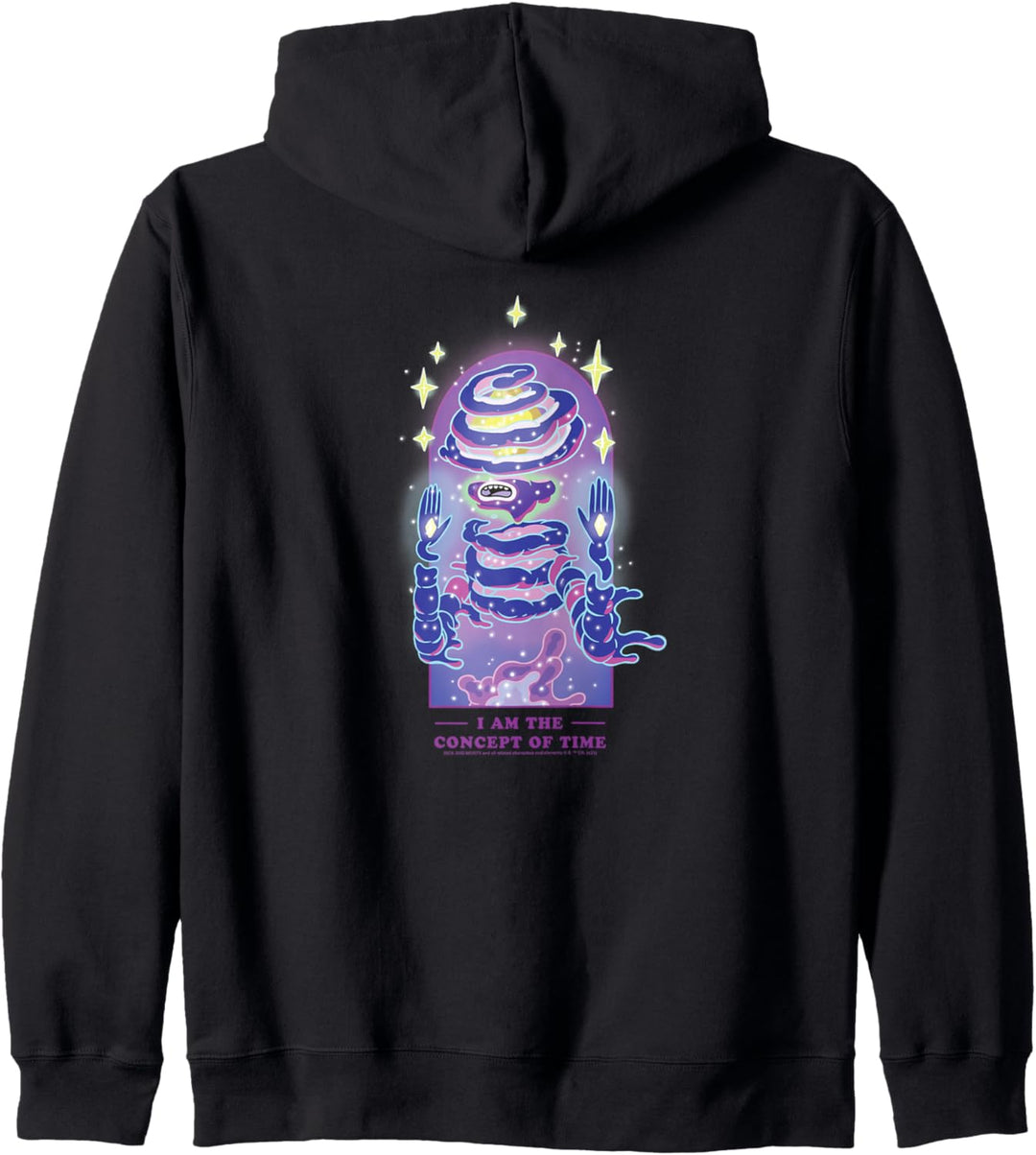 Rick and Morty Concept of Time Kapuzenjacke