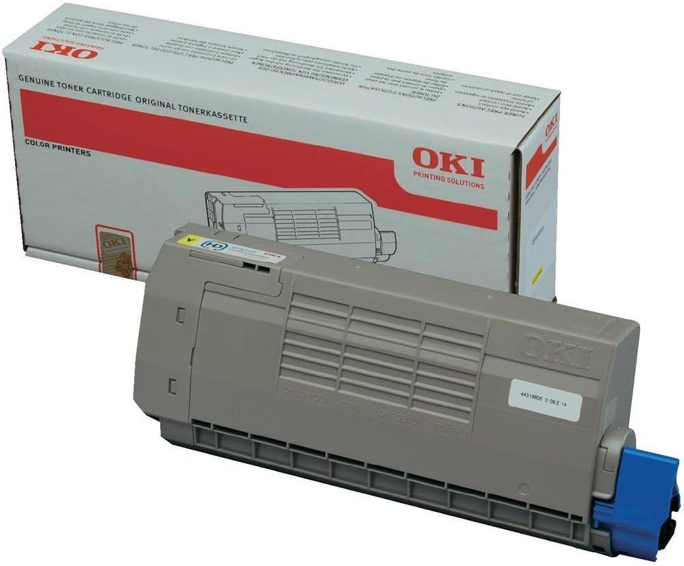 OKI 44318605 C710, C711 Tonerkartusche Standardkapazität 11.500 Seiten 1er-Pack, gelb, Gelb
