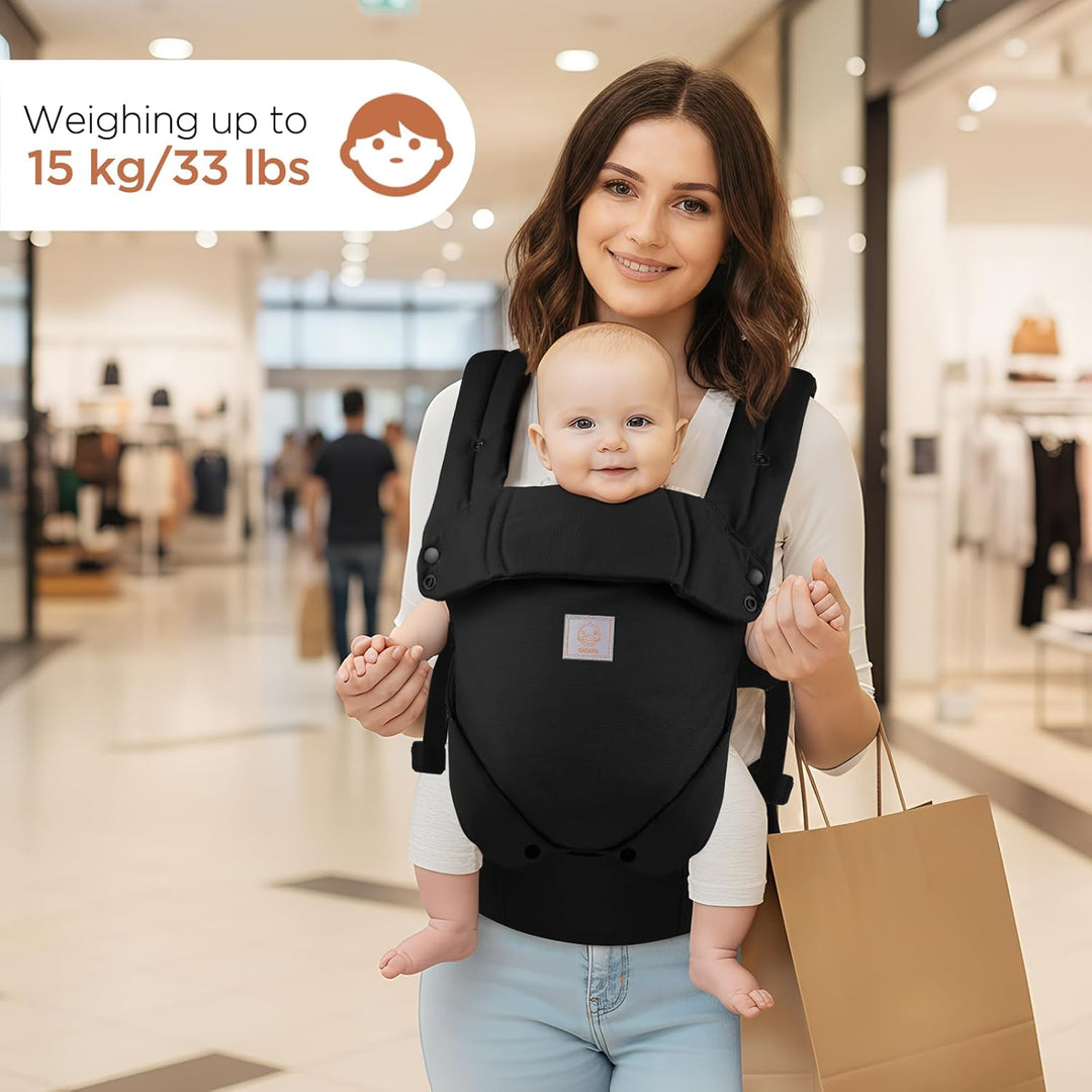 GAGAKU Babytrage für Babys Kleinkinder, Einfach zu Tragen Gesicht in Gesicht nach Vorne und Hinten T