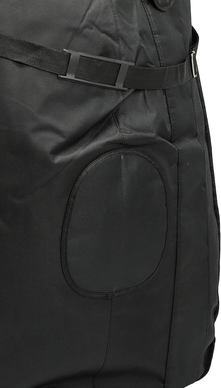 Gewa Pure kontrabas Gig Bag 4/4 Classic BS01 (3 mm skumvaddering, stor notväska, strängväska, tillbe