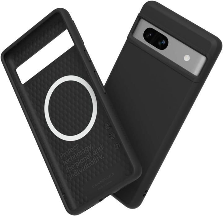 RHINOSHIELD Case kompatibel mit [Pixel 7a] | SolidSuit - MagSafe-kompatibel -Stossdämpfende & schlan