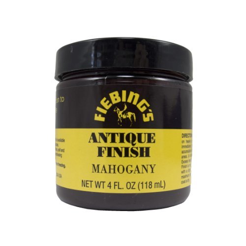 Fiebings Mahogany Antique Finish Paste, nicht brennbar, 4 oz./118 ml