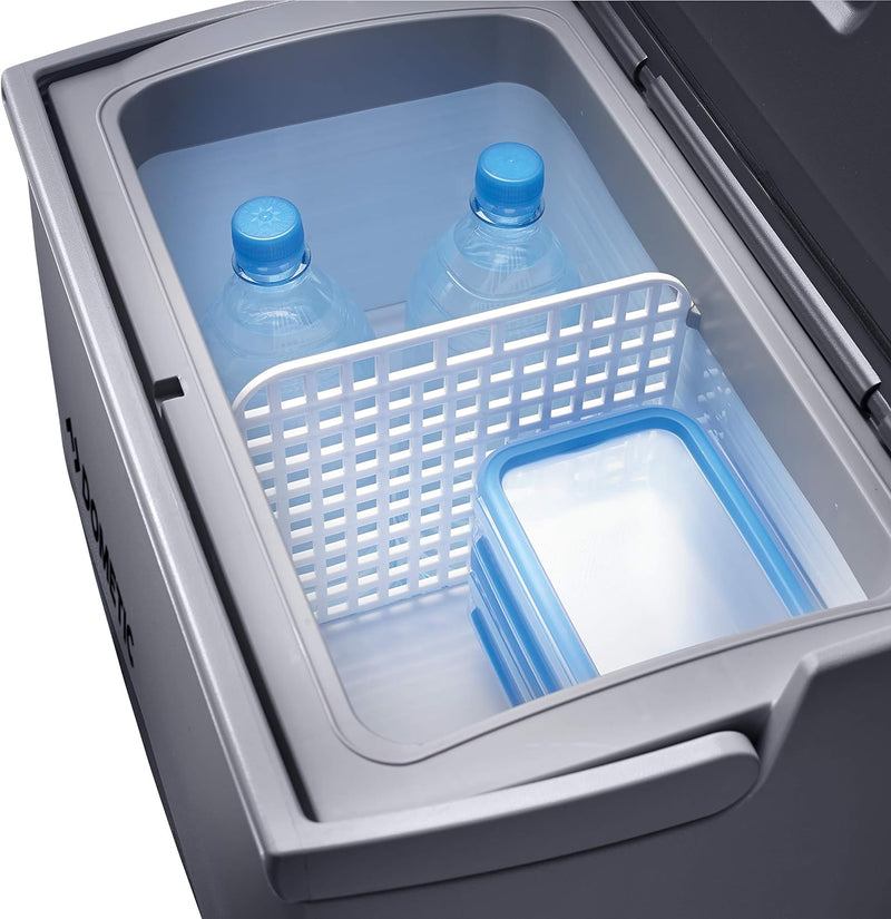 Dometic CoolFreeze CDF 18, tragbare elektrische Kompressor-Kühlbox/Gefrierbox, 18 Liter, 12/24 V für